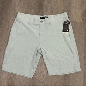 NWT Travis Mathew On A Boat Golf Shorts Heather Neptune Green New